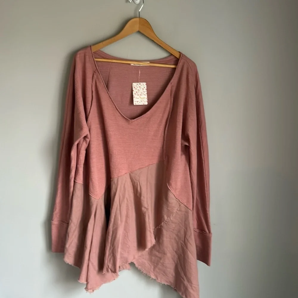 NEW Free People COMING IN HOT TUNIC IN OH BLOOM MEDIUM
